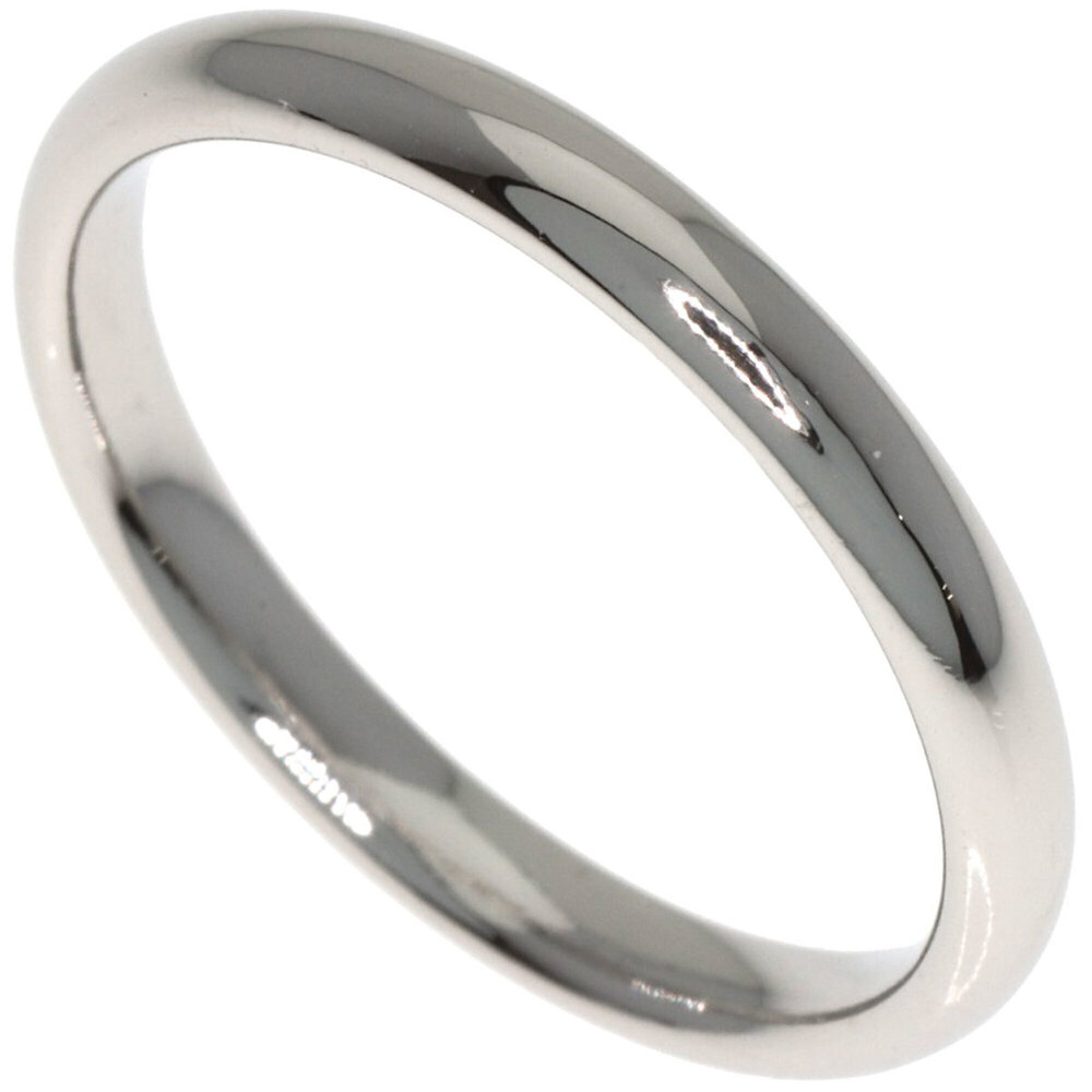 CHANEL Authentic Silver Wedding Ring #53